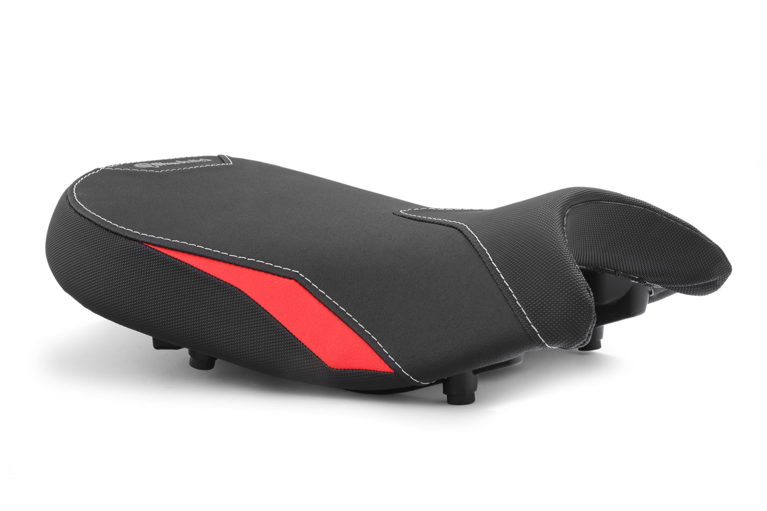 Wunderlich Aktivkomfort Seat | Black-Red -   Pyramid Motorcycle Accessories