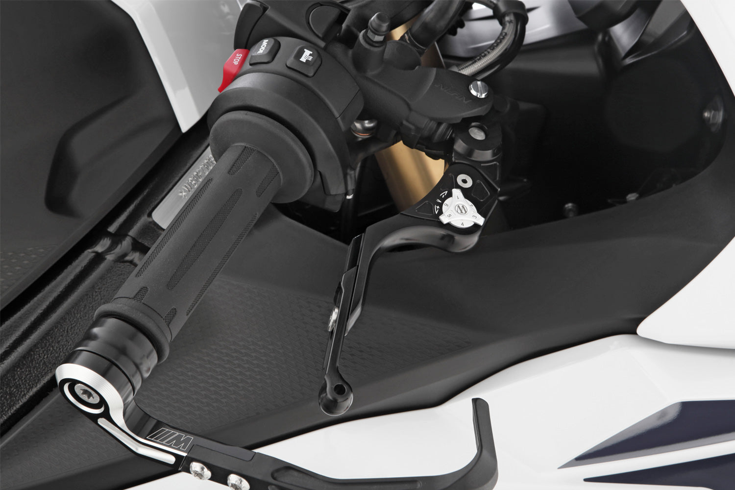Wunderlich Variolever Adjustable Clutch Lever | Black | BMW F 900 GS -   Pyramid Motorcycle Accessories