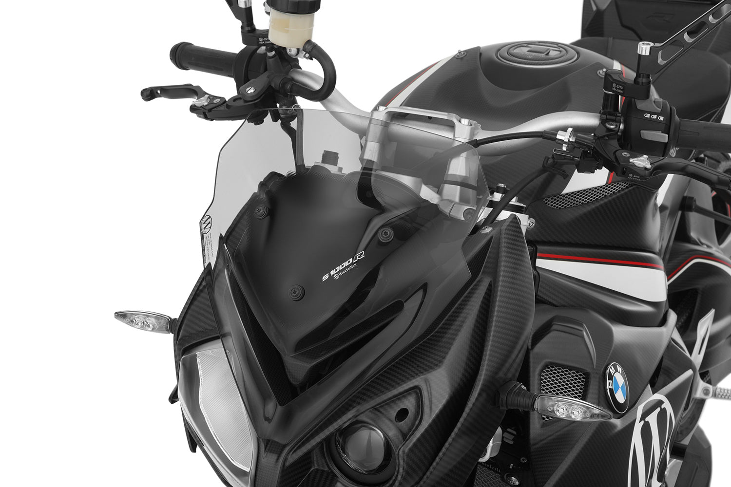 Wunderlich Windshield Sport | Light Smoke | BMW S 1000 R -   Pyramid Motorcycle Accessories