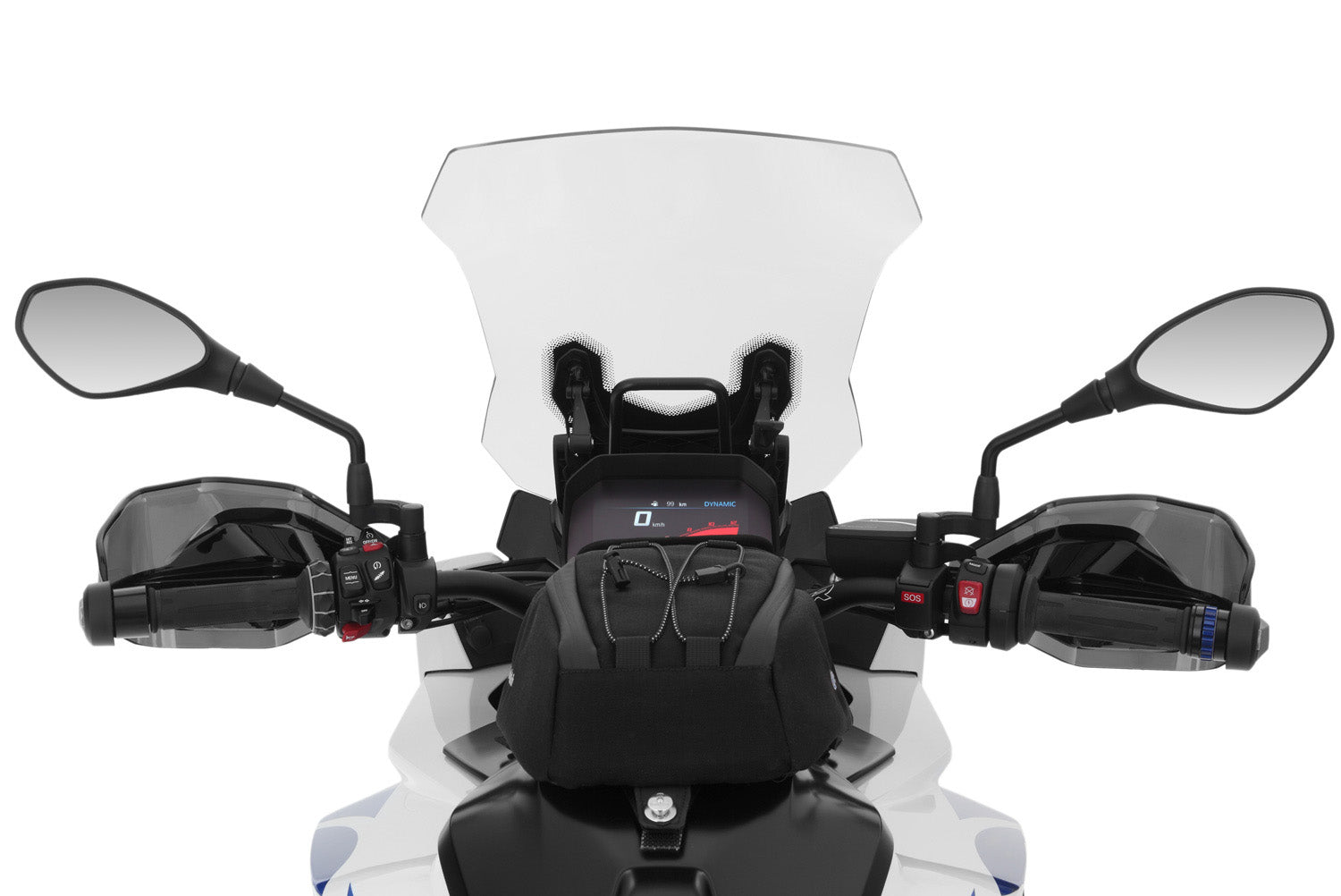 Wunderlich Multiclamp Adapter For Universal Device Carrier | Black | BMW R 1250 R -   Pyramid Motorcycle Accessories