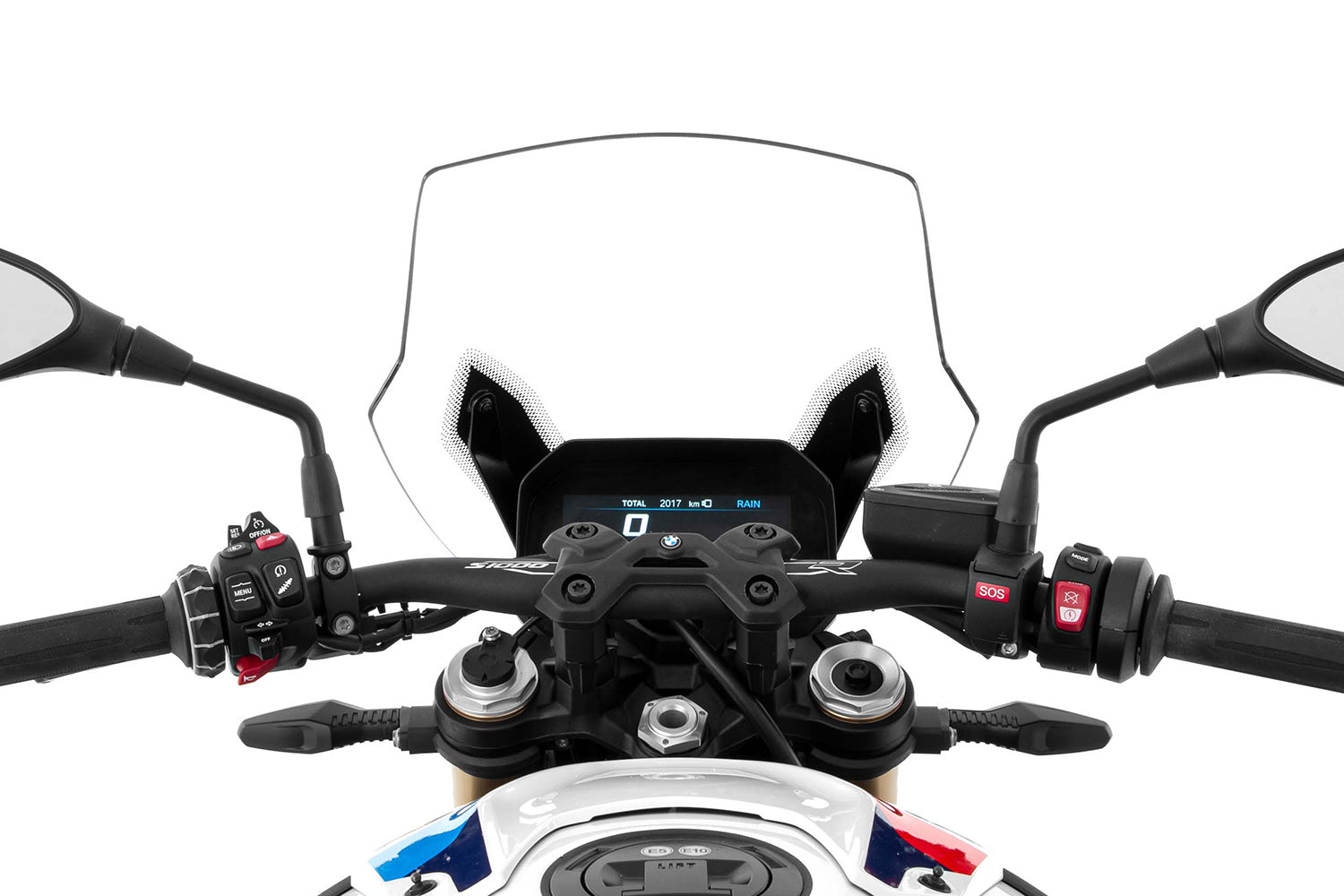 Wunderlich Marathon Windshield | Light Smoke | BMW S 1000 XR -   Pyramid Motorcycle Accessories