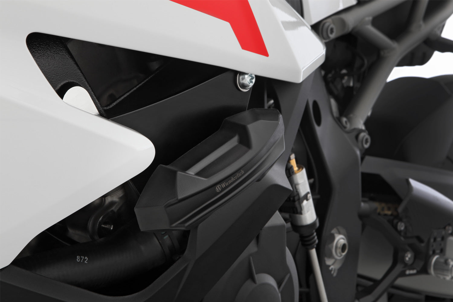 Wunderlich Sliders Axle Protection Pads Front | Chrome | BMW R 18 -   Pyramid Motorcycle Accessories