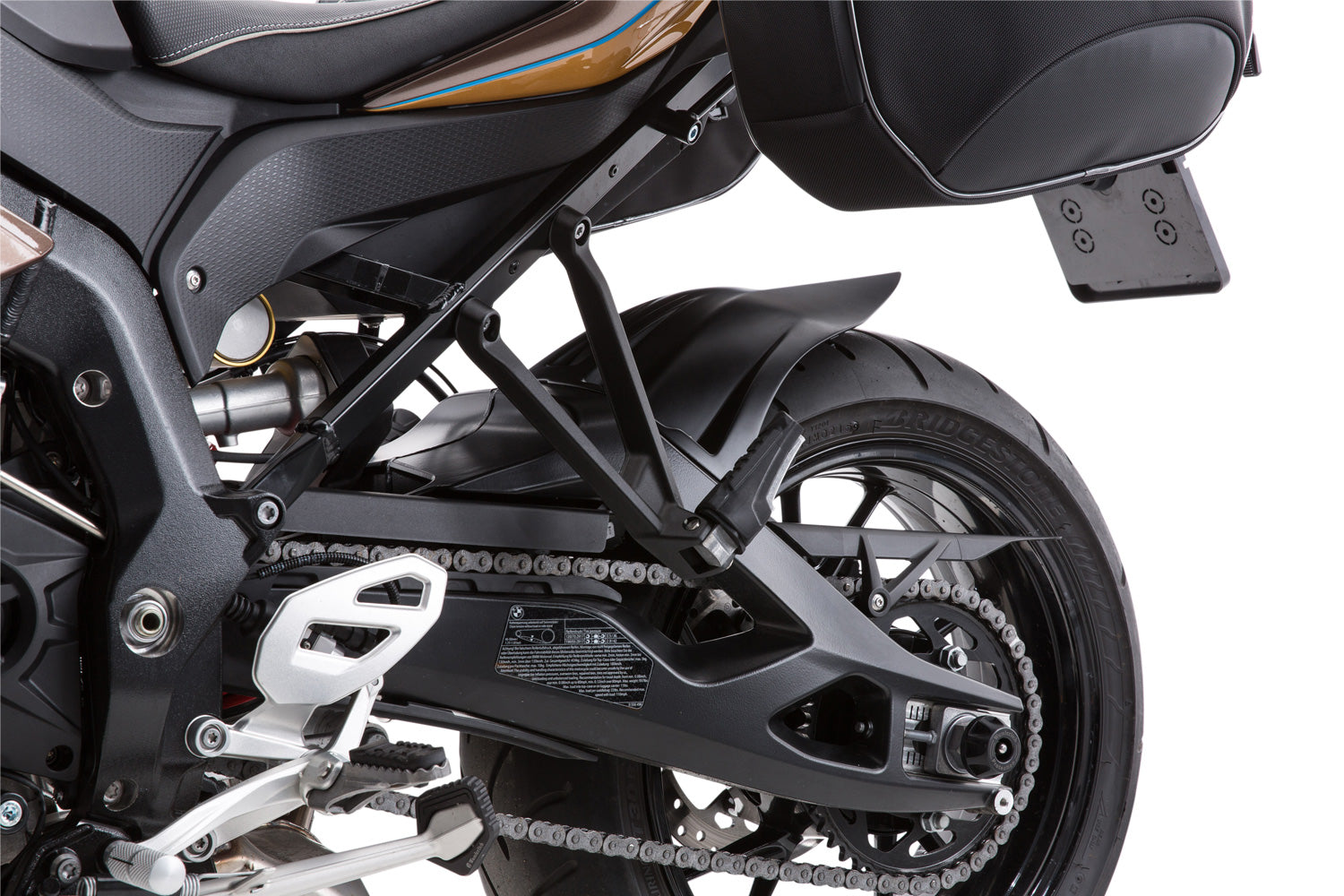 Wunderlich Rear Hugger | Black | BMW S 1000 XR -   Pyramid Motorcycle Accessories