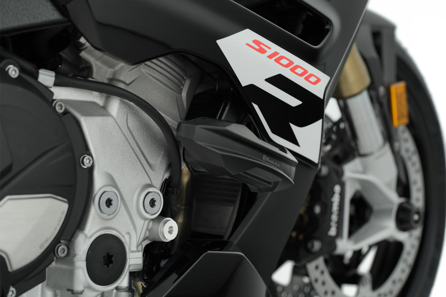 Wunderlich Racing Protection Pads Set | Black | BMW S 1000 RR -   Pyramid Motorcycle Accessories