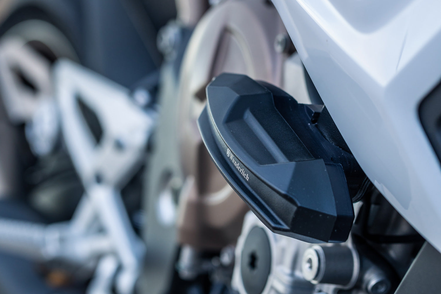Wunderlich Racing Protection Pads Set | Black | BMW S 1000 RR -   Pyramid Motorcycle Accessories