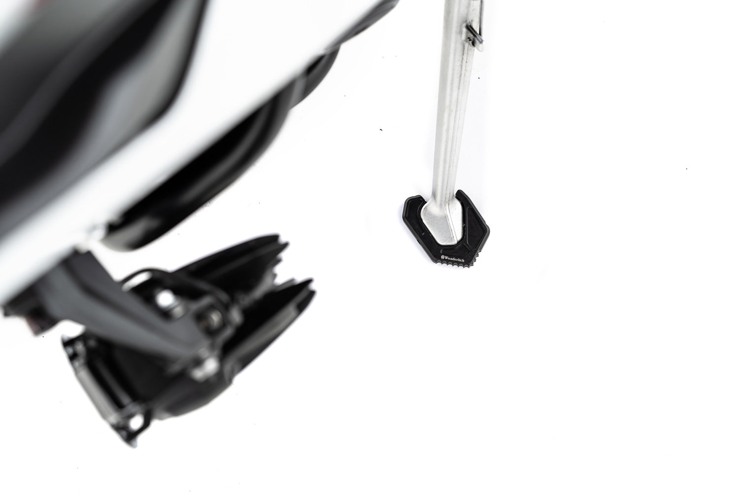 Wunderlich Side Stand Enlarger | Black | BMW M 1000 R -   Pyramid Motorcycle Accessories