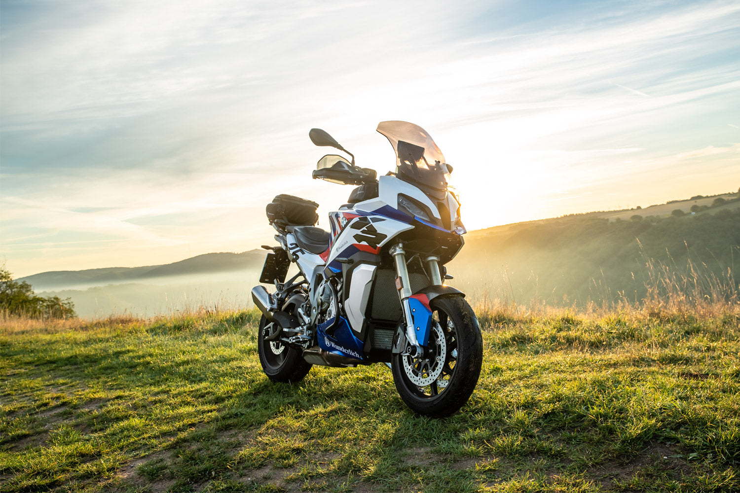 Wunderlich Oil Cooler Protection Grill | Black | BMW K 1600 Grand America -   Pyramid Motorcycle Accessories