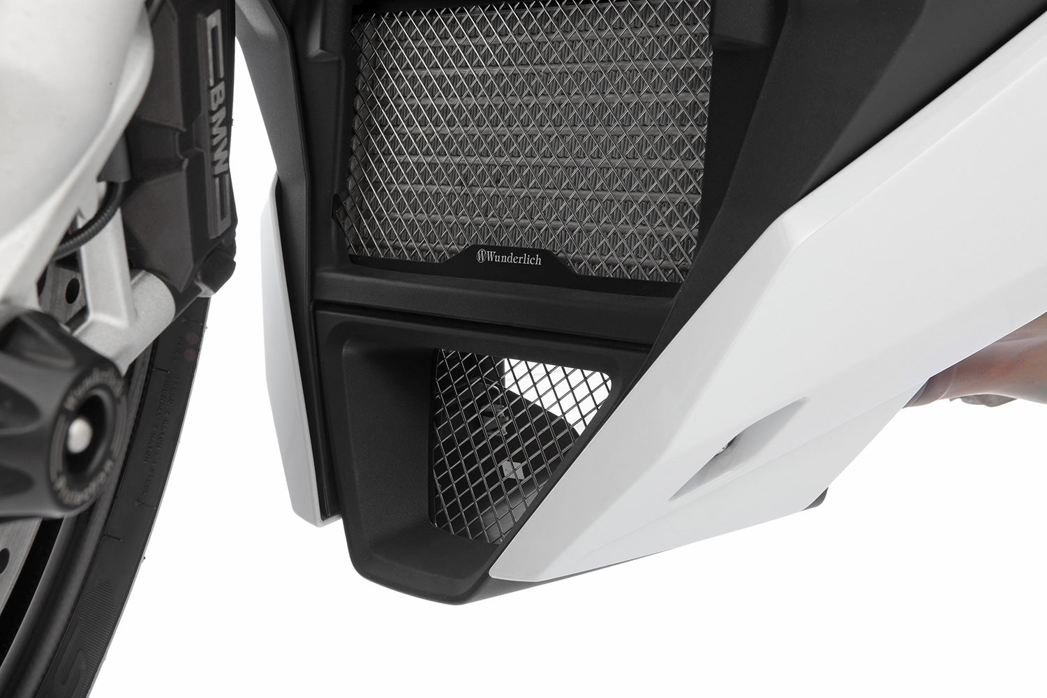 Wunderlich Protection Grille For Belly Pan | Black | BMW M 1000 R -   Pyramid Motorcycle Accessories