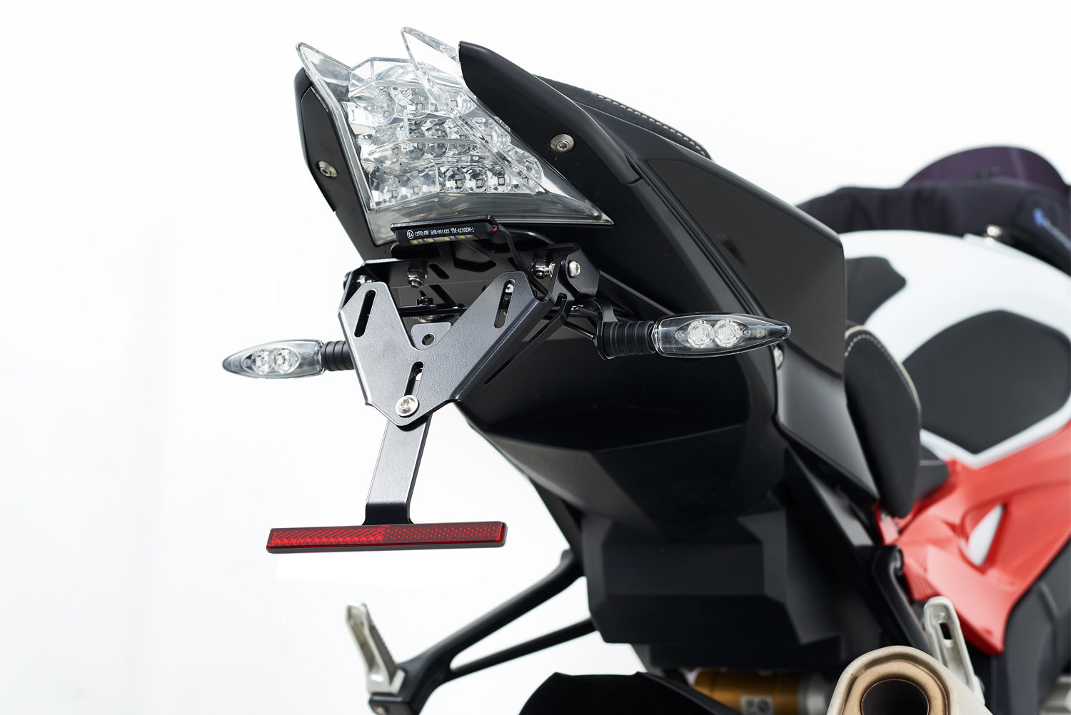 Wunderlich Licence Plate Holder Side | Black | BMW R 18 -   Pyramid Motorcycle Accessories