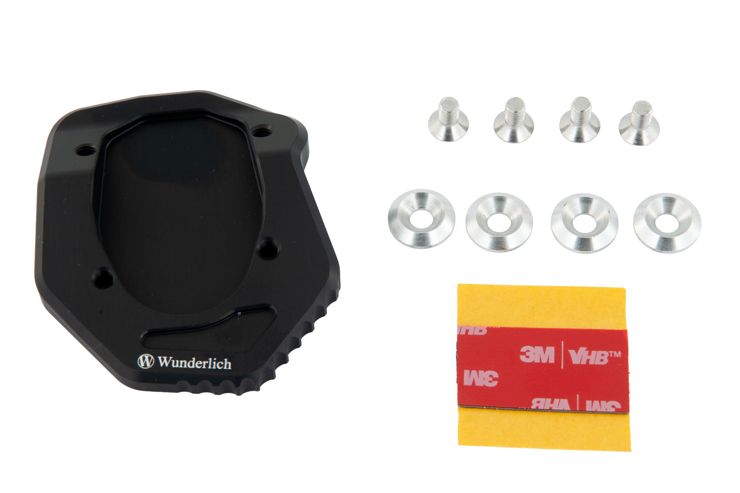 Wunderlich Side Stand Enlarger | Black | BMW G 310 GS -   Pyramid Motorcycle Accessories