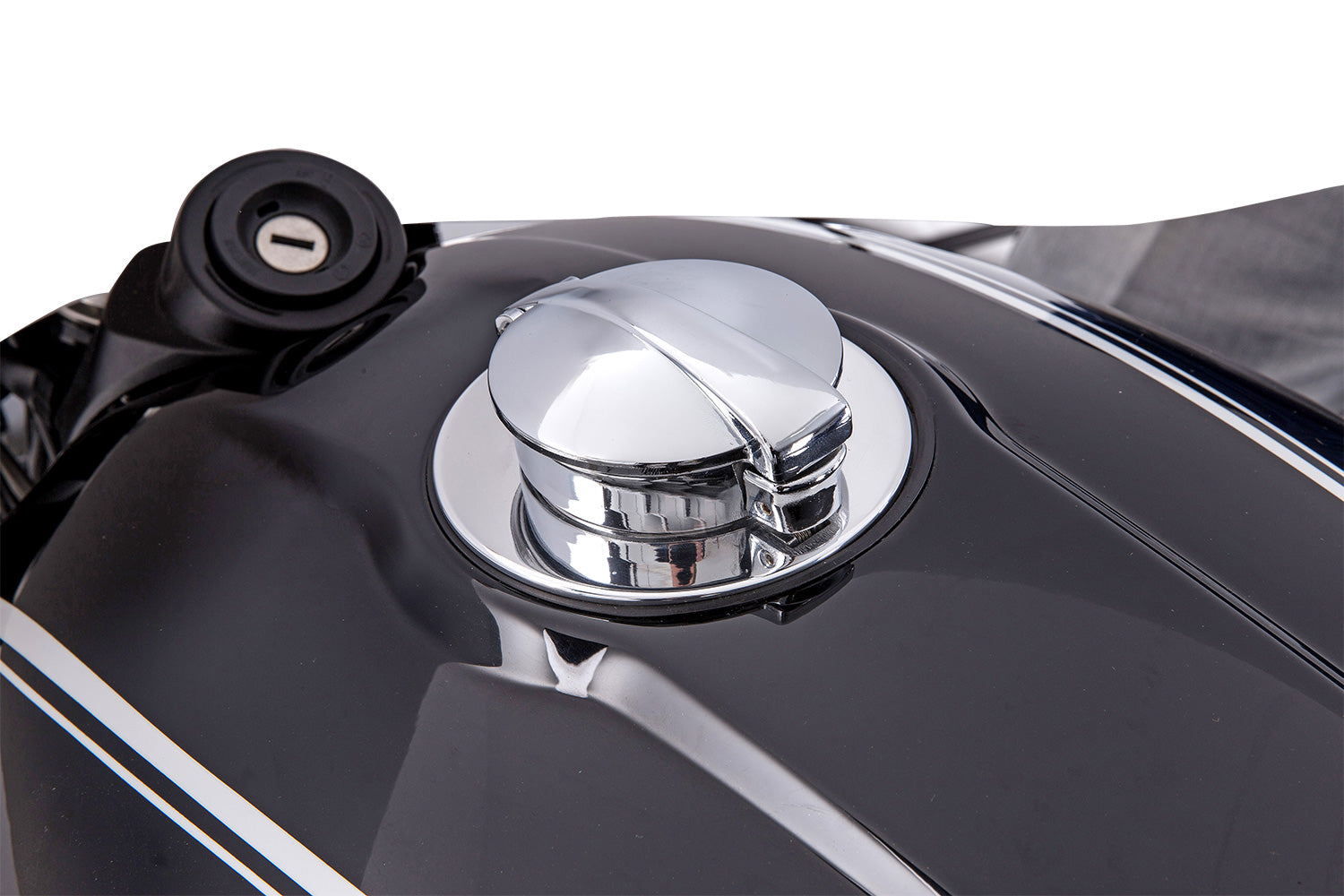Wunderlich Tank Adapter Filler Cap Monza & Aston | Silver | BMW R nineT -   Pyramid Motorcycle Accessories