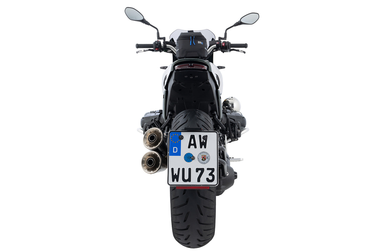 Wunderlich Tail Conversion Licence Plate Holder Sport | Black | BMW R 1250 R -   Pyramid Motorcycle Accessories