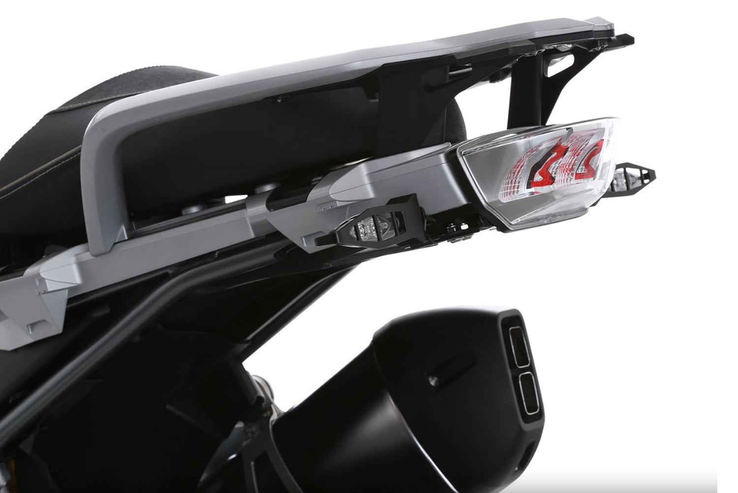 Wunderlich Signal Bracket Set For Tail Conversion | Black -   Pyramid Motorcycle Accessories