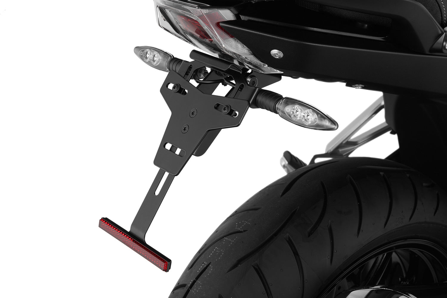 Wunderlich Trackday Licence Plate Holder | Black | BMW M 1000 R -   Pyramid Motorcycle Accessories