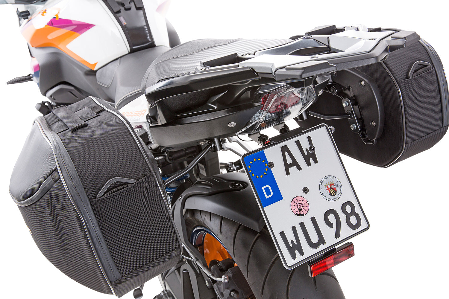 Wunderlich Trackday Licence Plate Holder | Black | BMW M 1000 R -   Pyramid Motorcycle Accessories