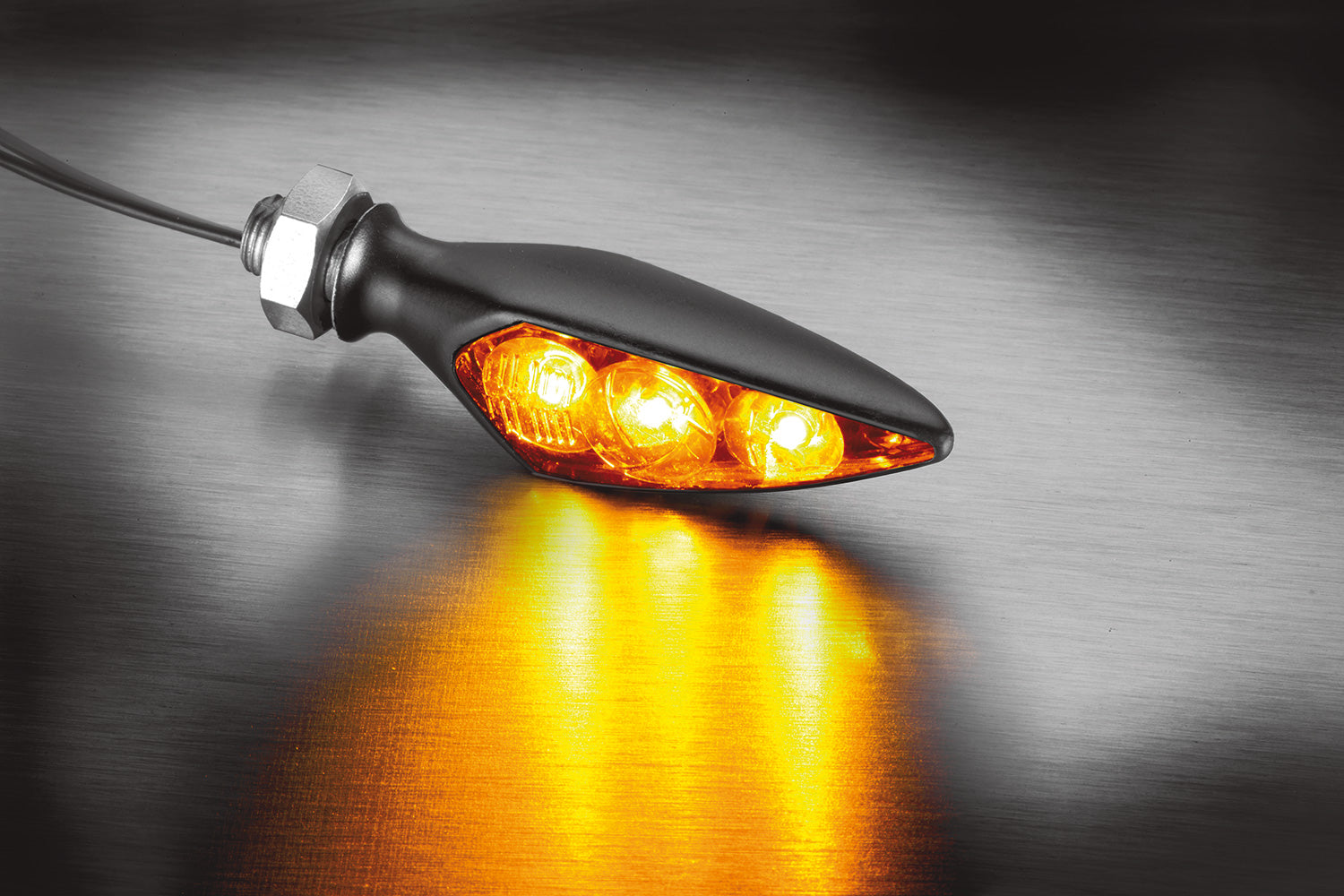 Wunderlich Bracket Incl. Kellermann Rhombus S Df Indicator Set | Black | BMW F 900 XR -   Pyramid Motorcycle Accessories