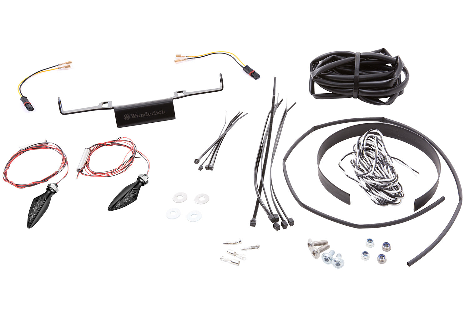 Wunderlich Bracket Incl. Kellermann Rhombus S Df Indicator Set | Black | BMW F 900 XR -   Pyramid Motorcycle Accessories