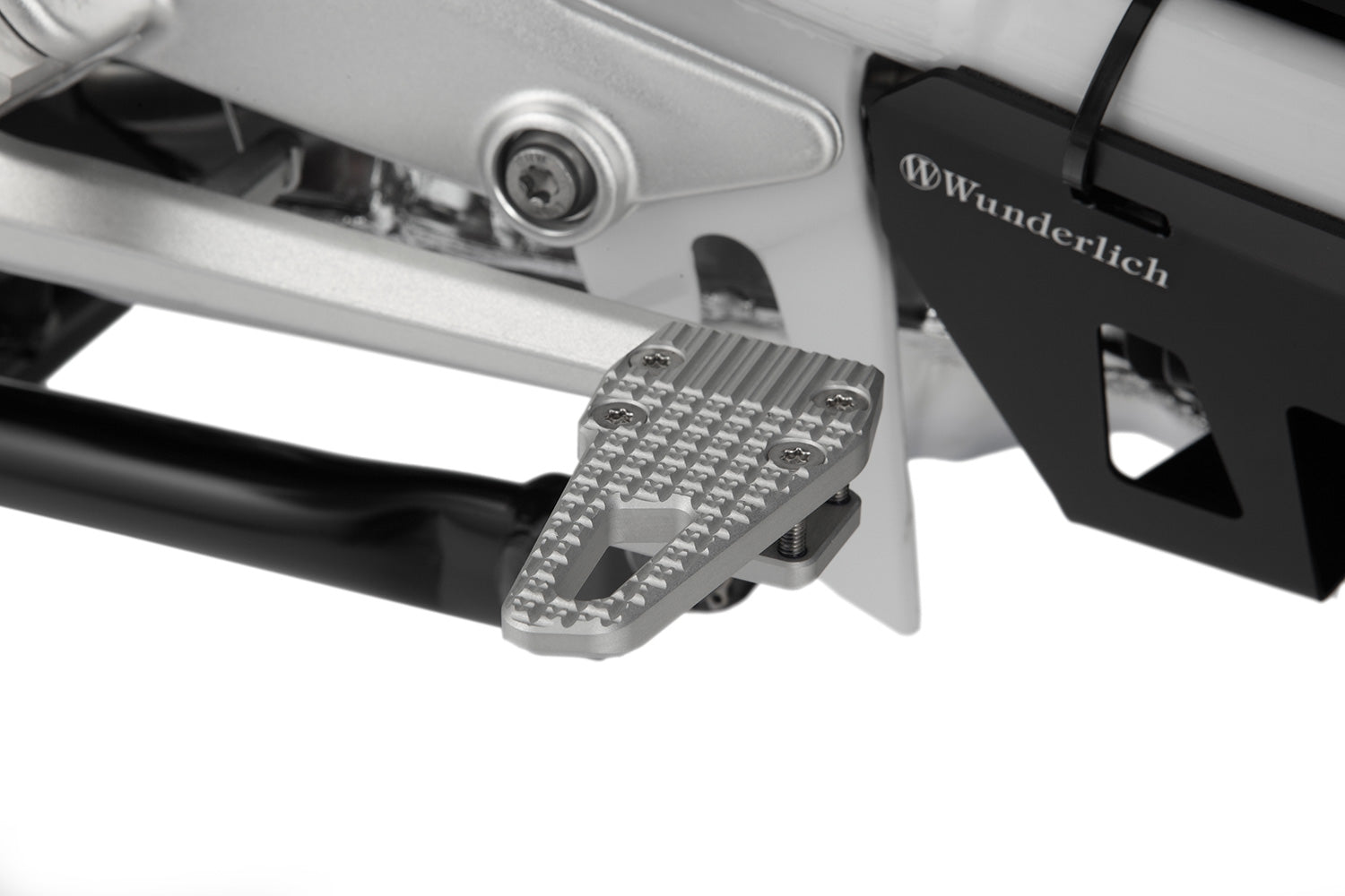 Wunderlich Brake Lever Enlargement | F 800 S | Silver -   Pyramid Motorcycle Accessories