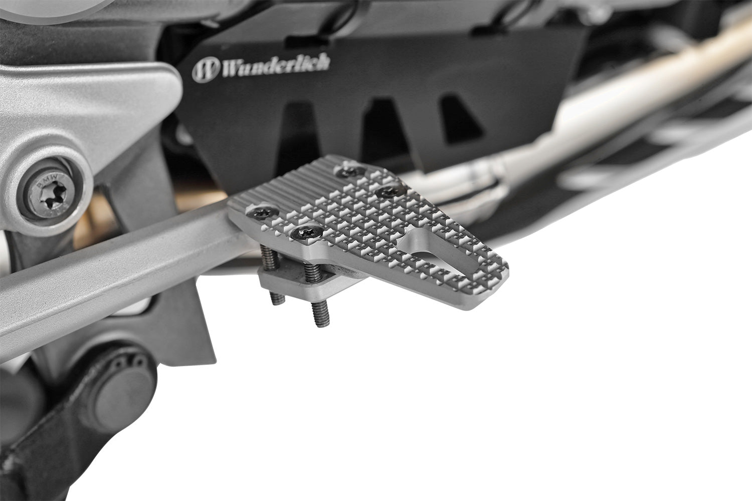 Wunderlich Brake Lever Enlargement | F 800 S | Silver -   Pyramid Motorcycle Accessories