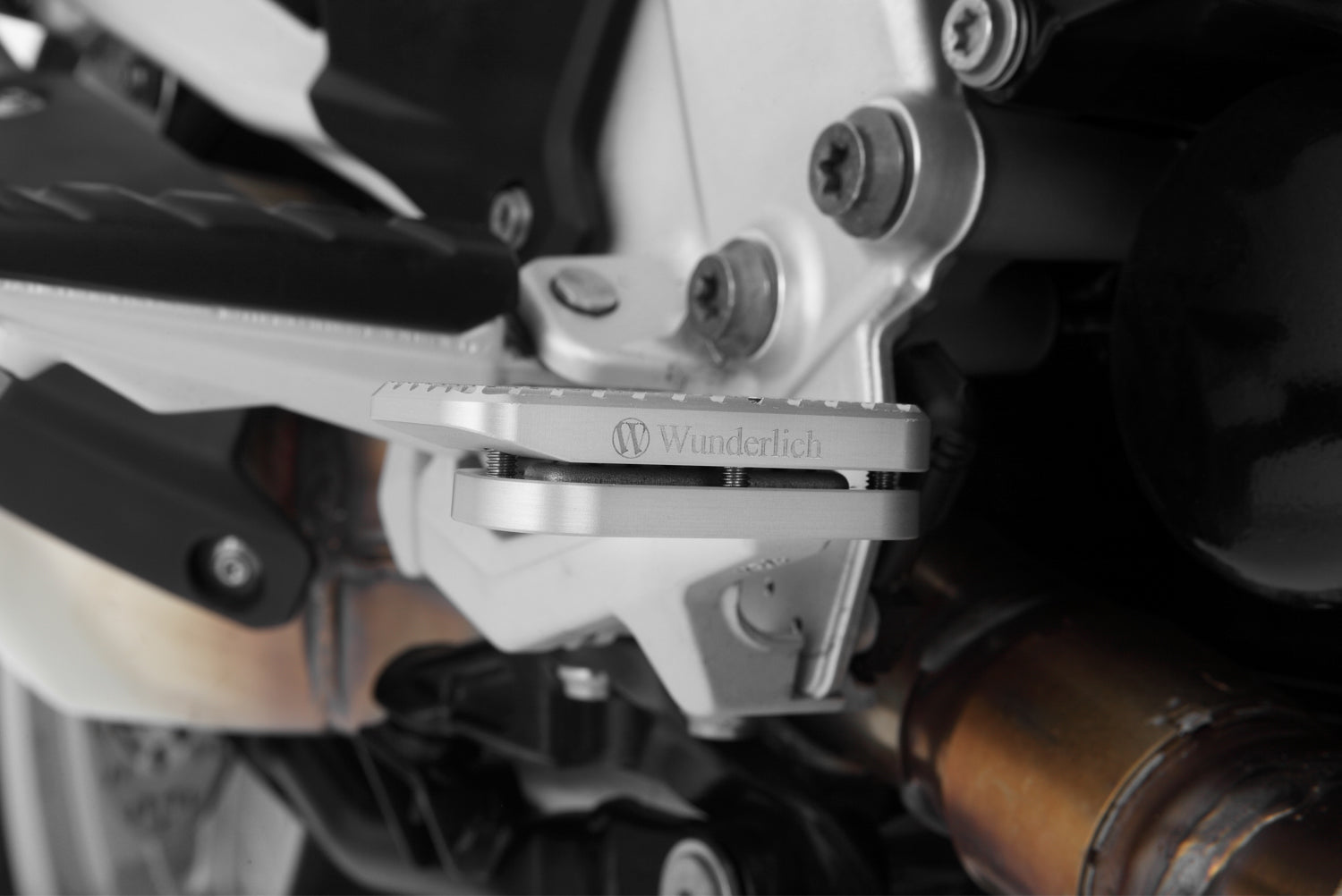 Wunderlich Brake Lever Extension | Titanium -   Pyramid Motorcycle Accessories