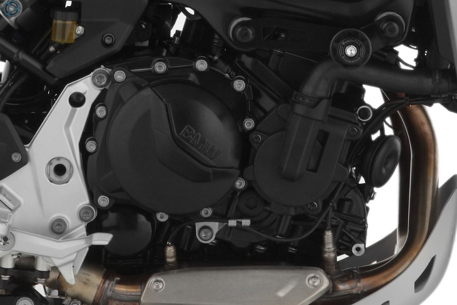 Wunderlich Protective Cover Set For Clutch, Alternator and Water Pump | Black -   Pyramid Motorcycle Accessories