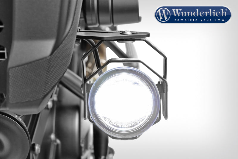 Wunderlich LED Additional Headlight Microflooter | Black | BMW F 800 R -   Pyramid Motorcycle Accessories