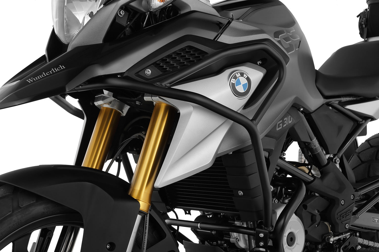 Wunderlich Tank Protection Bar | Silver | BMW R 1250 RT -   Pyramid Motorcycle Accessories