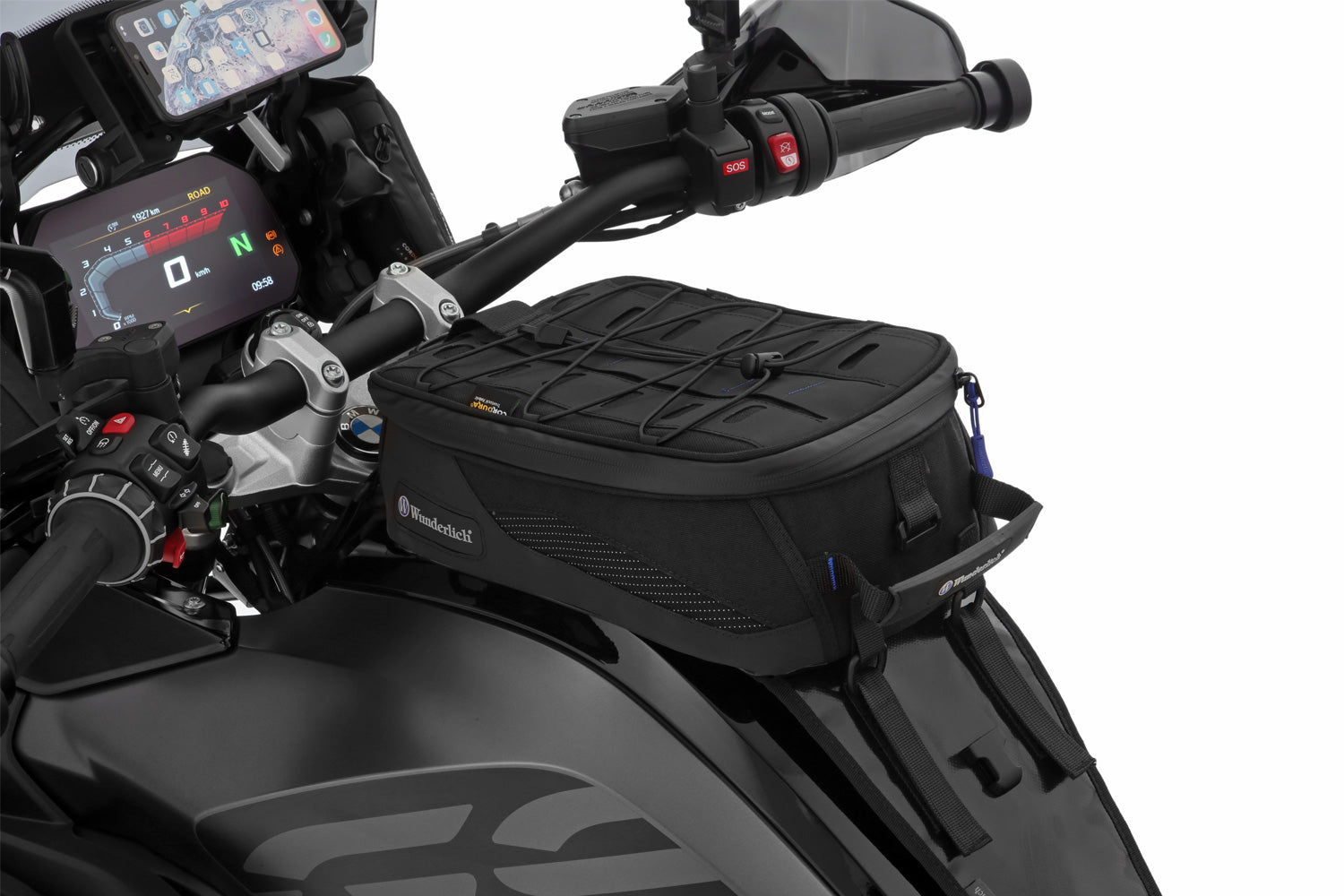 Wunderlich Tank Bag Photo Insert Click Bag Elephant | Black | BMW R nineT -   Pyramid Motorcycle Accessories