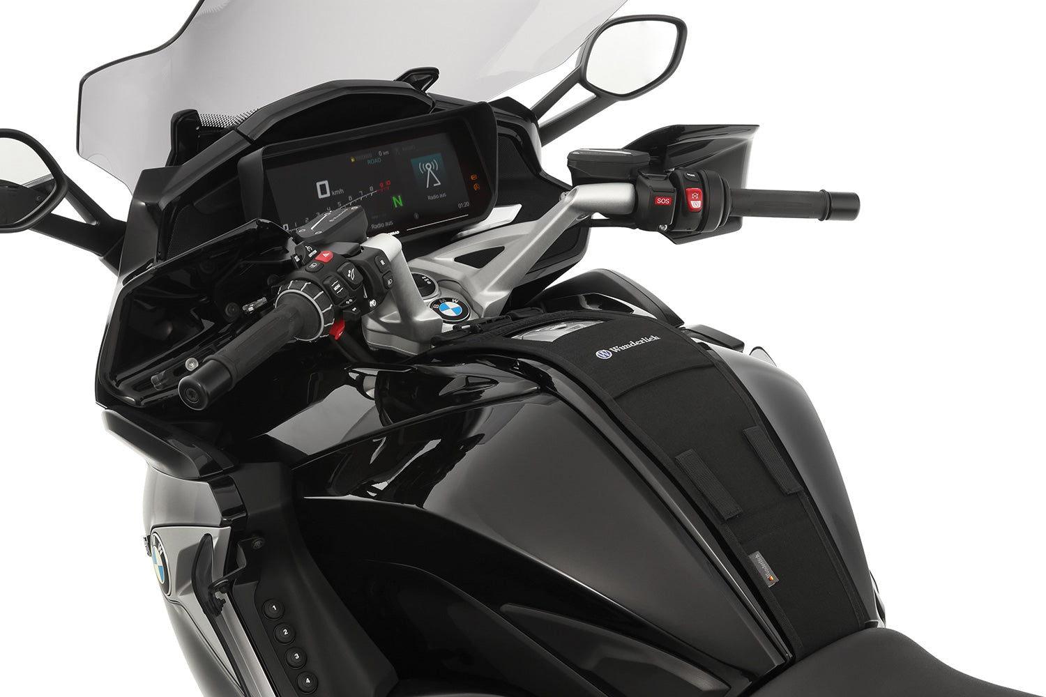 Wunderlich Mounting System For Elephant Tank Bag | Black | BMW R 1200 GS Adventure -   Pyramid Motorcycle Accessories