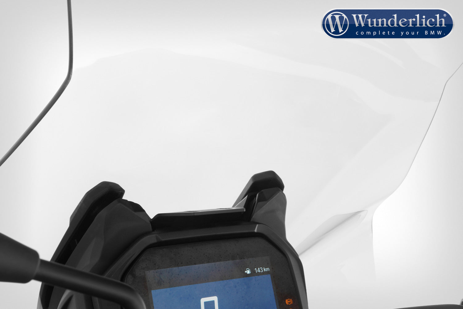 Wunderlich Marathon Windshield | Clear | BMW C 400 GT -   Pyramid Motorcycle Accessories