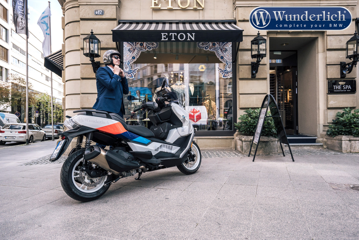 Wunderlich Marathon Windshield | Clear | BMW C 400 GT -   Pyramid Motorcycle Accessories