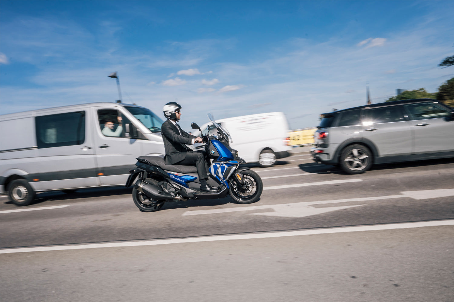 Wunderlich Windshield Marathon | Clear | BMW CE 04 -   Pyramid Motorcycle Accessories