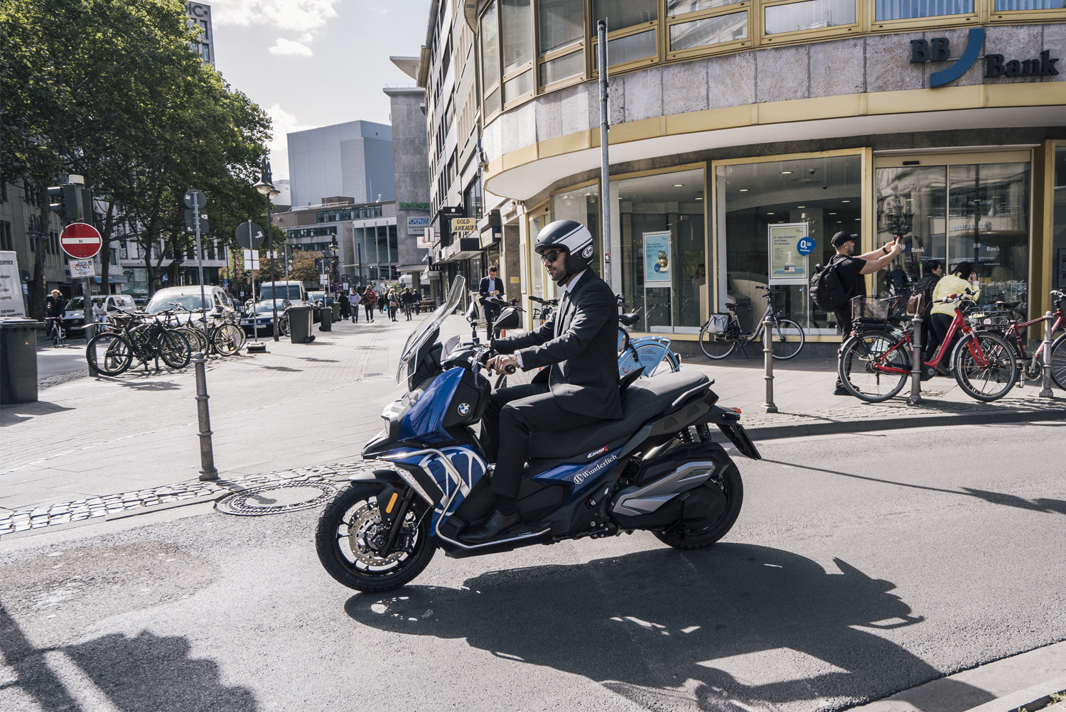 Wunderlich System Protection Bar | Black | BMW C 400 X -   Pyramid Motorcycle Accessories