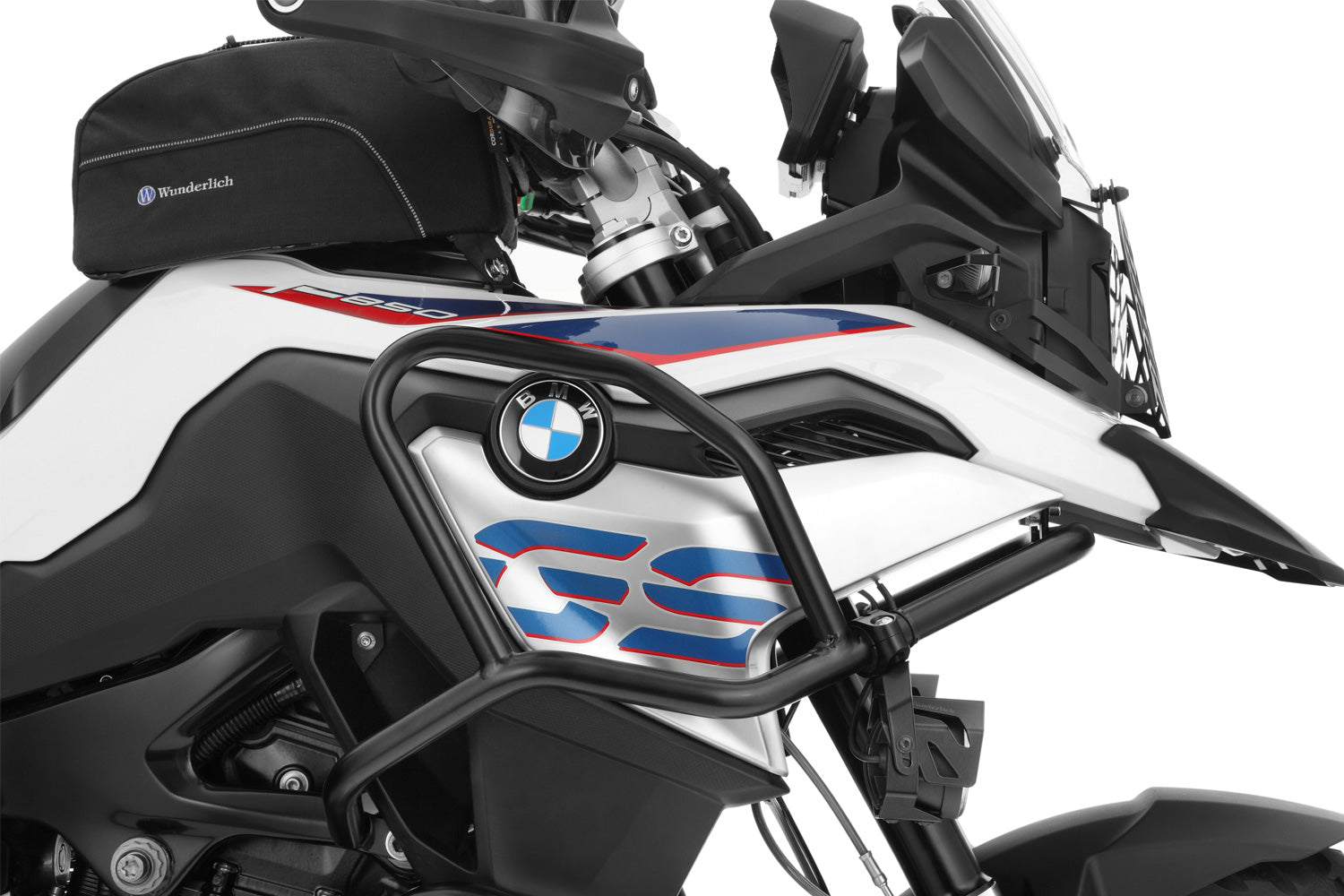 Wunderlich Tank Railing | Black | BMW R 18 -   Pyramid Motorcycle Accessories