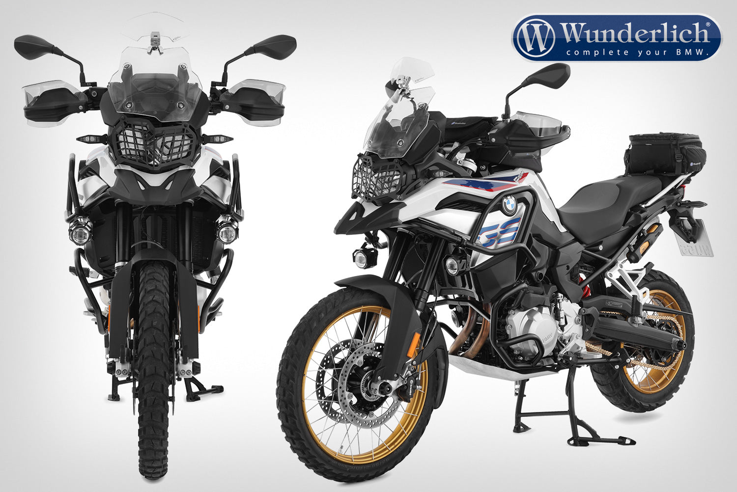 Wunderlich Tank Railing | Black | BMW R 18 -   Pyramid Motorcycle Accessories