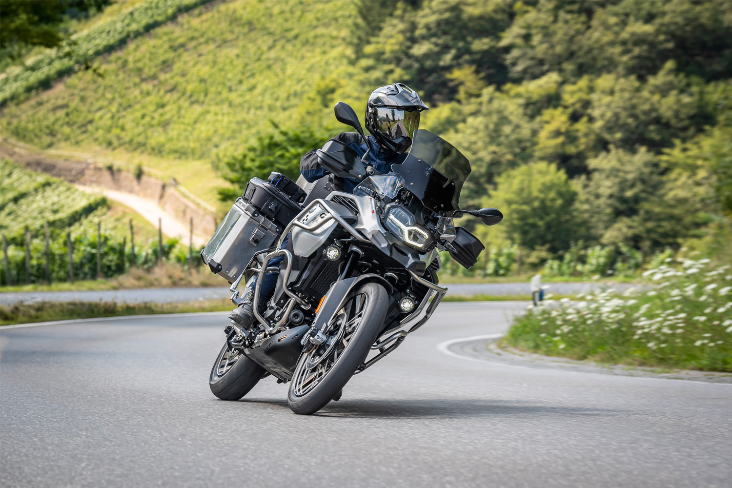 Wunderlich Tank Protection Bar Adventure | Silver | BMW F 850 GS Adventure -   Pyramid Motorcycle Accessories