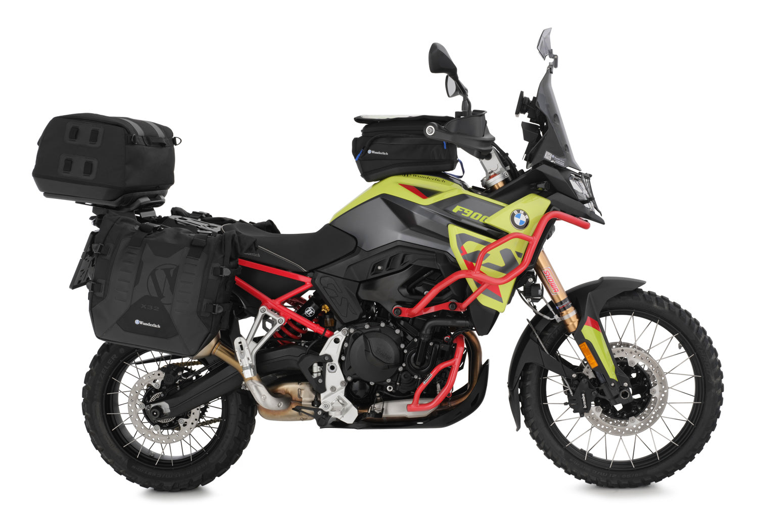 Wunderlich Ultimate Tank Protection Bar | Red | BMW F 900 GS -   Pyramid Motorcycle Accessories