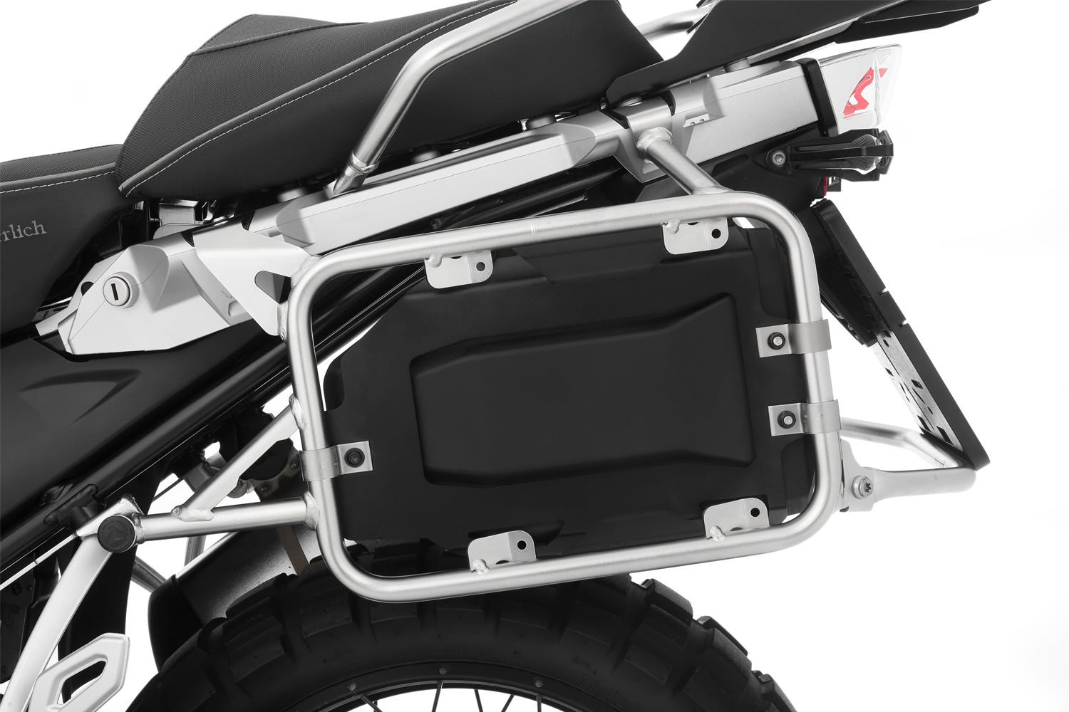 Wunderlich Tool Box Lock for Models without Case Carrier incl Two Keys | Black | BMW R 1250 GS Adventure -   Pyramid Motorcycle Accessories