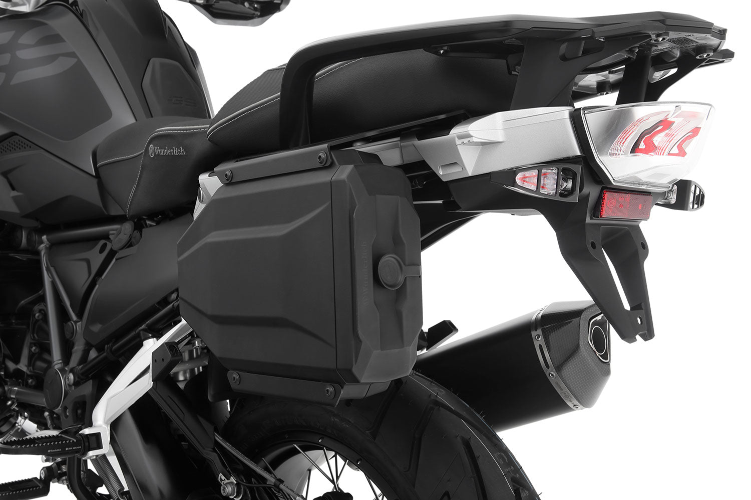 Wunderlich Tool Box Standard Lock Suitable for Pannier Racks incl two keys | Black | BMW R 1300 GS Adventure -   Pyramid Motorcycle Accessories
