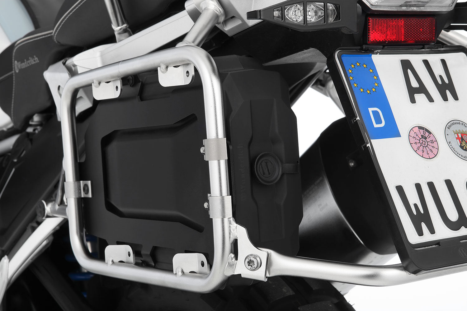 Wunderlich Toolbox Lock Suitable for Luggage Rack incl Two Keys | Black | BMW R 1300 GS -   Pyramid Motorcycle Accessories