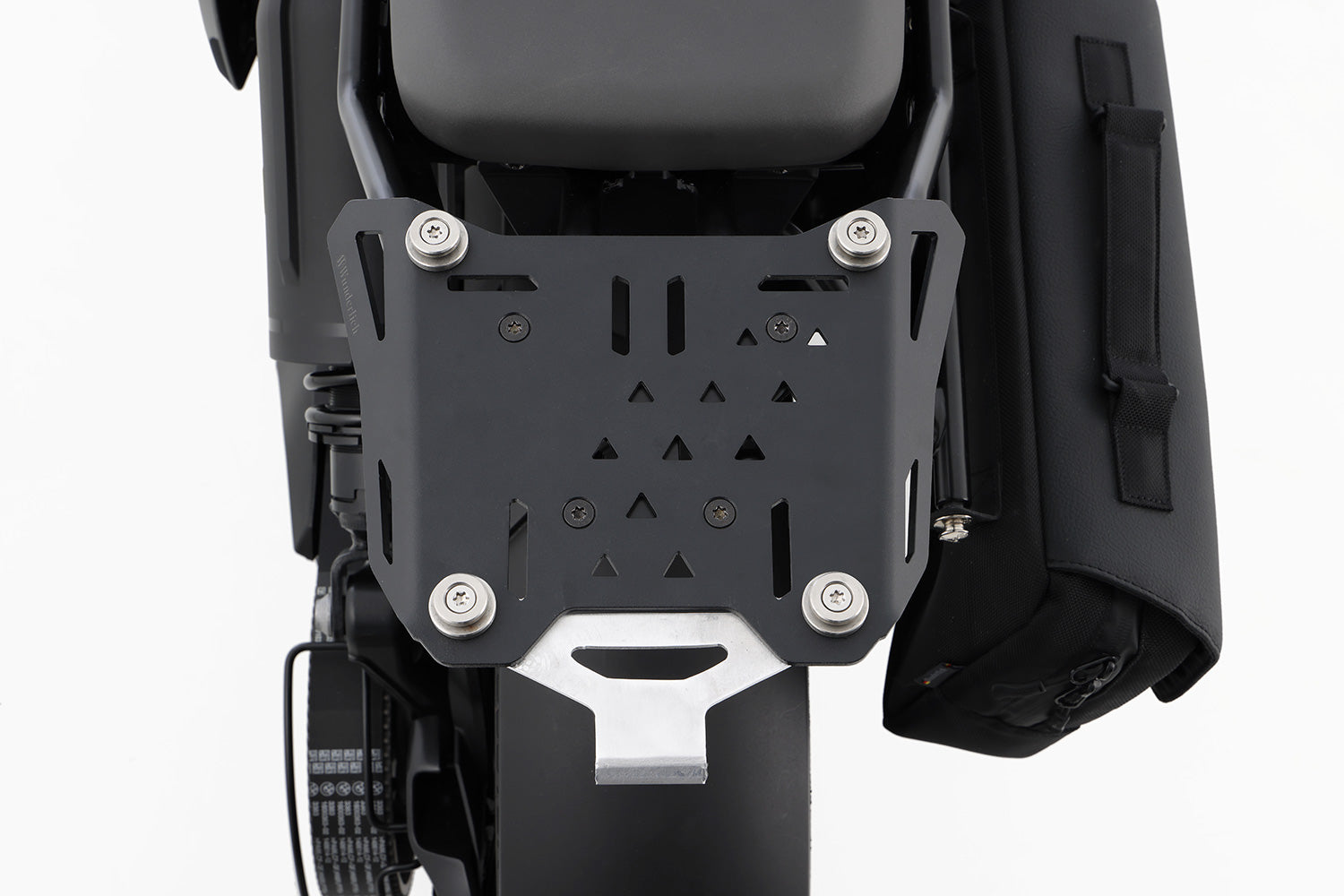 Wunderlich Top Case Carrier X-Rack for Models With Original Tube | Black | BMW R 1250 GS Adventure -   Pyramid Motorcycle Accessories