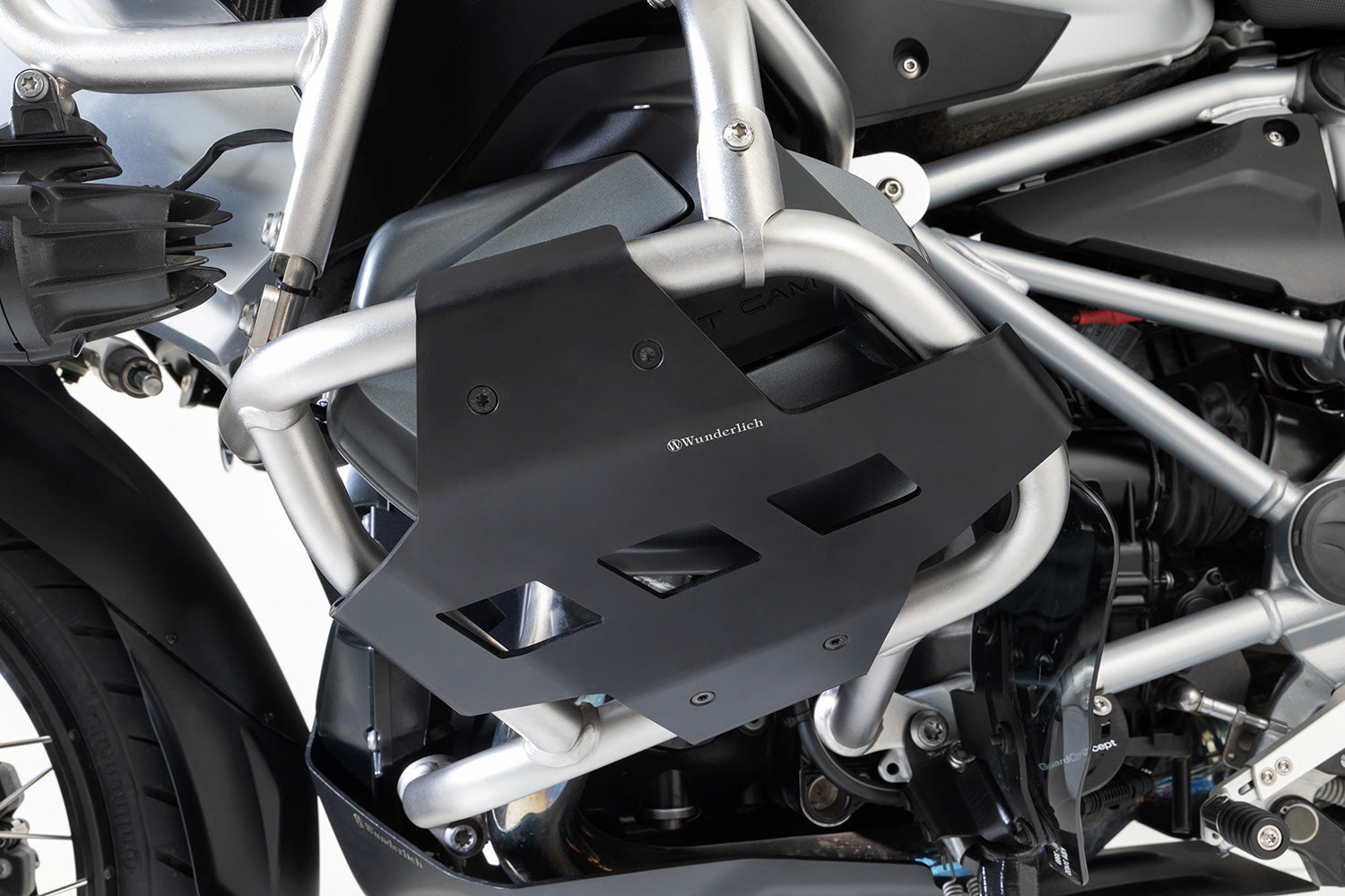 Wunderlich Engine Protection Bar | R 1250 | Silver -   Pyramid Motorcycle Accessories