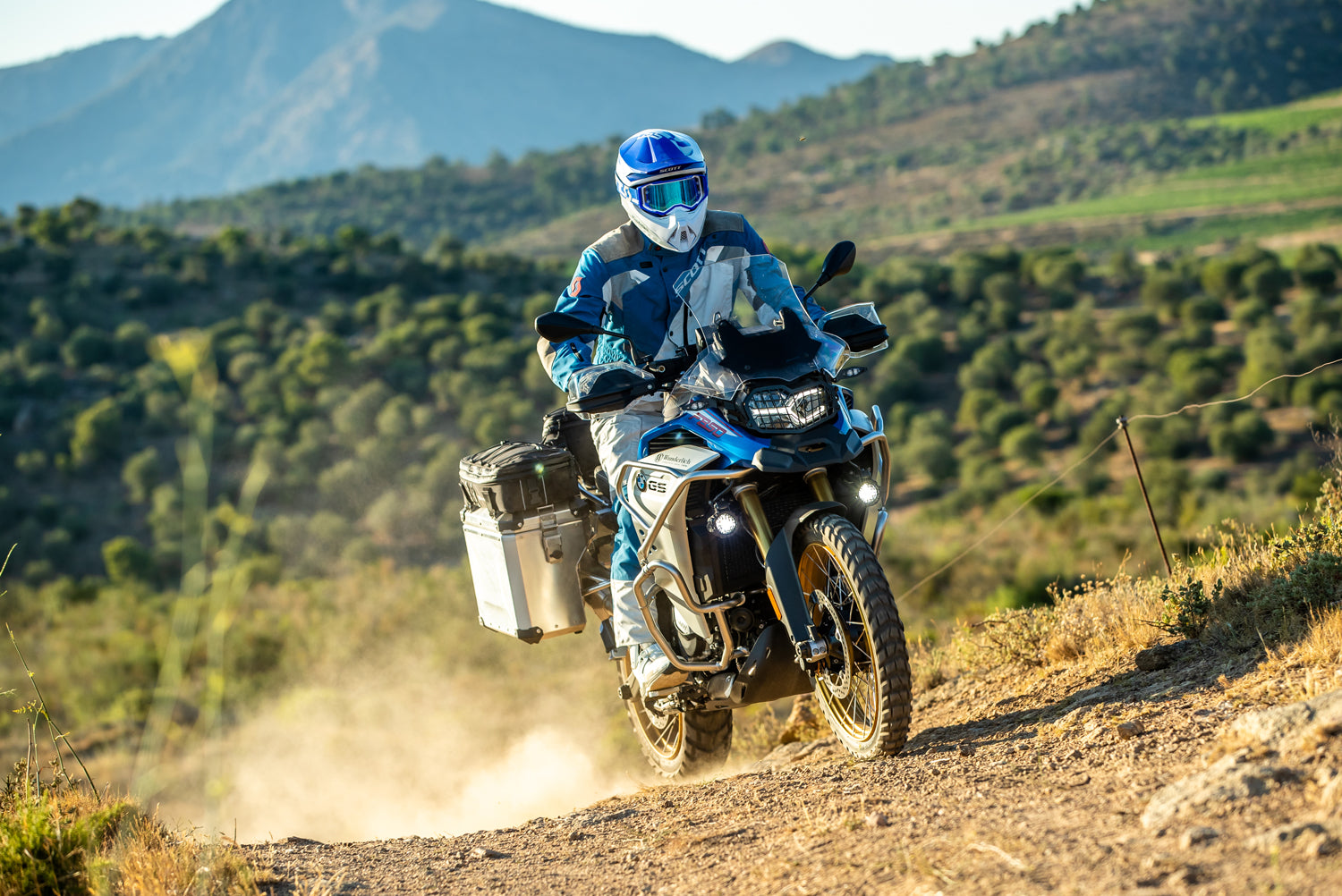 Wunderlich Reinforcement For Engine Protection Bar Set | Silver | BMW F 850 GS Adventure -   Pyramid Motorcycle Accessories