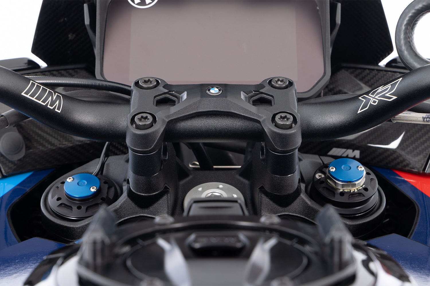 Wunderlich Handlebar Riser Ergo 20mm | Silver | BMW S 1000 XR -   Pyramid Motorcycle Accessories