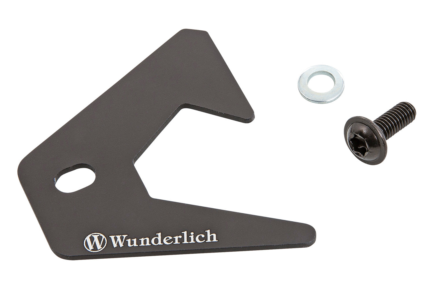 Wunderlich TFT Display Anti-Theft Protection with Integrated Sun Visor | Black -   Pyramid Motorcycle Accessories