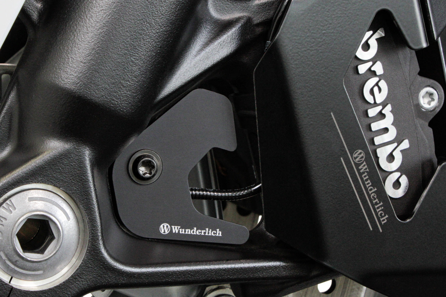 Wunderlich ABS Sensor Protection | Black | F 900 XR -   Pyramid Motorcycle Accessories