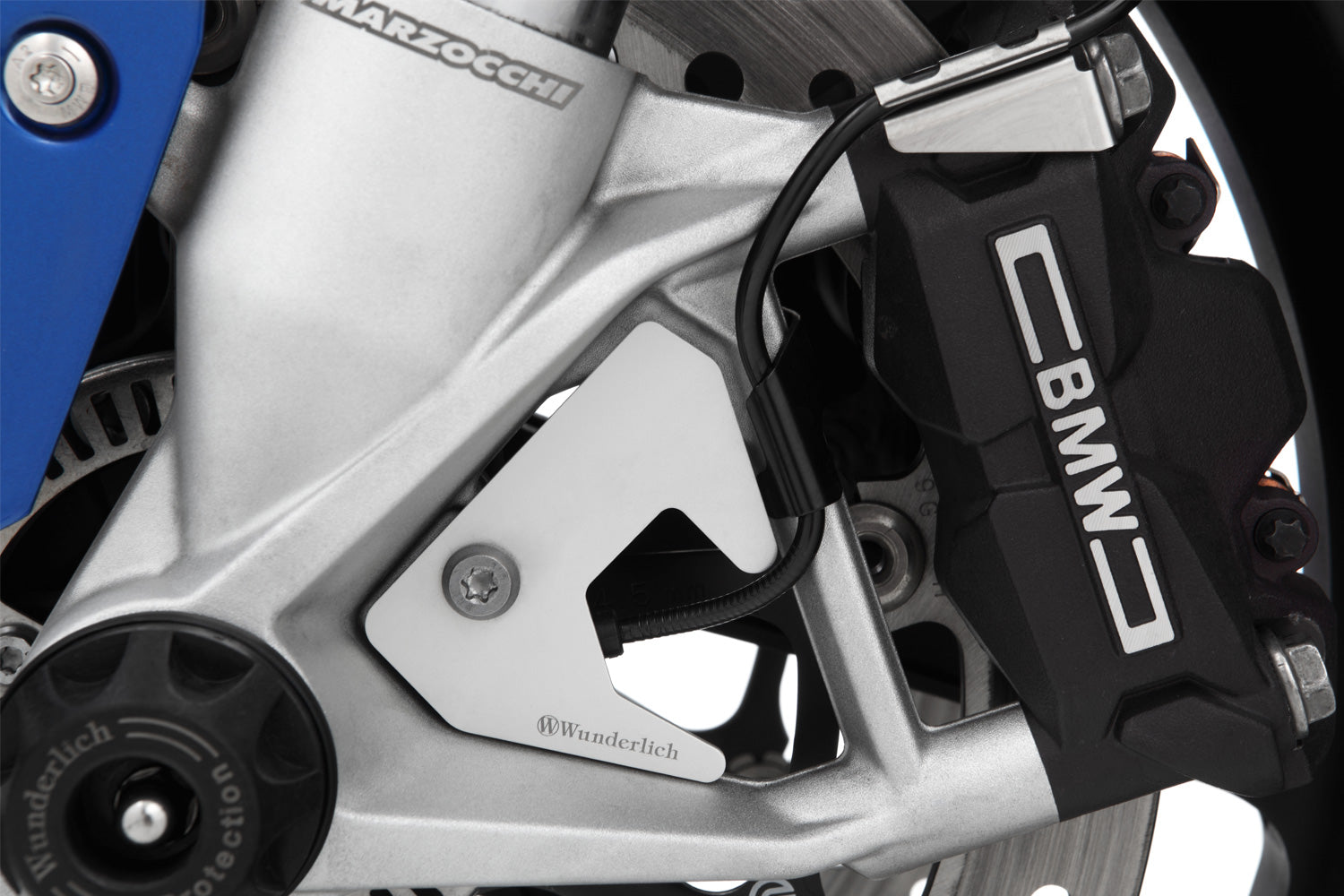 Wunderlich ABS Sensor Protection | Silver | R 12 nineT -   Pyramid Motorcycle Accessories