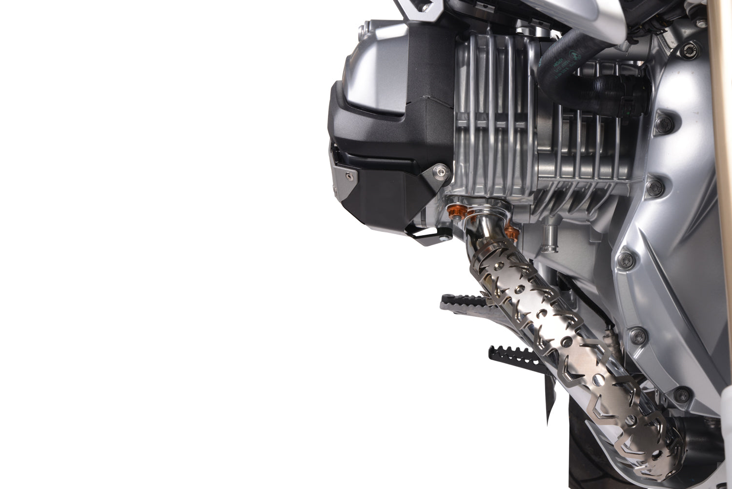 Wunderlich Reinforcement Bar for Original Engine Guard | Silver | BMW F 900 GS -   Pyramid Motorcycle Accessories