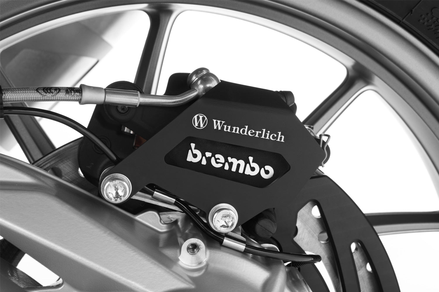 Wunderlich Brake Calliper Cover Front | Black -   Pyramid Motorcycle Accessories