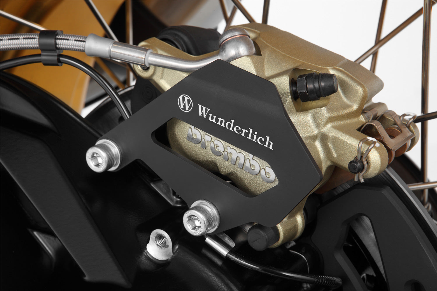 Wunderlich Brake Calliper Cover Front | Black -   Pyramid Motorcycle Accessories
